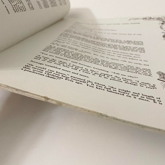 Vtg 1978 A Christmas Carol by Charles Dickens Ideals Publishing Paperback - Picture 13 of 16